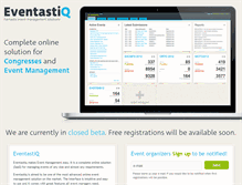 Tablet Screenshot of eventastiq.com